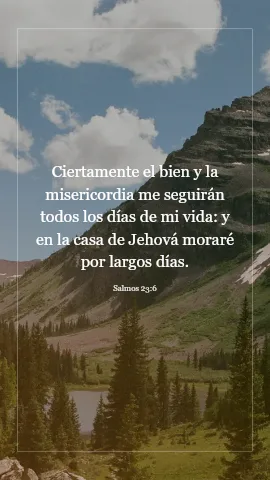 Salmos 23:6 · VerseGlow